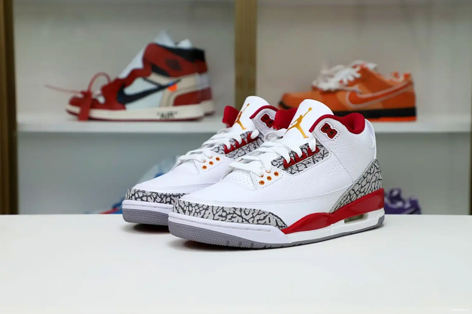 Retro Jordan Red(CT8532-126） Cardinal Kimikick  3 Air 0520
